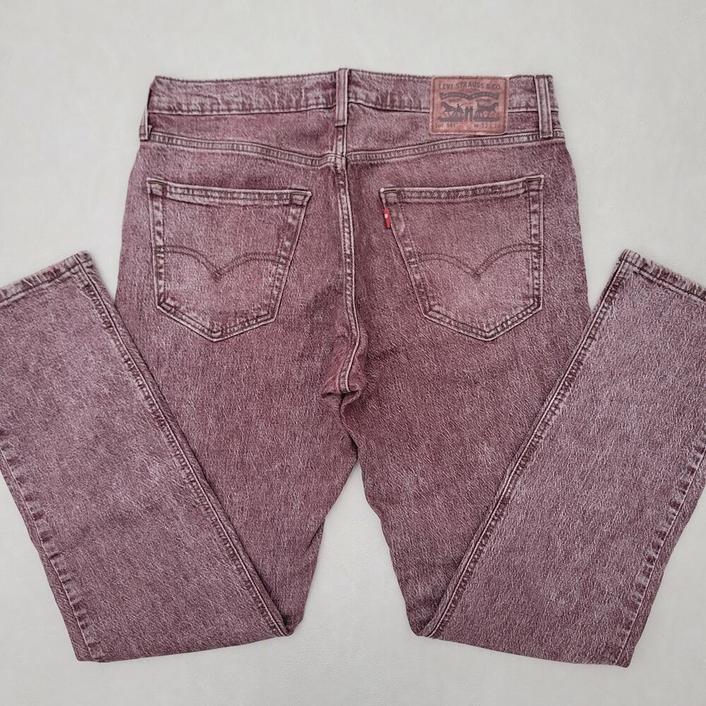 Levi's Men's 541 Athletic Fit Jeans Boysenberry Crush Stretch 32W x 34L